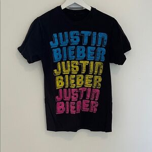 Rare Justin Bieber Licensed Concert Tee